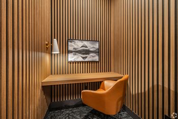 Desk with chair